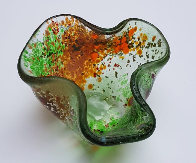 Green and Brown Tealight Holder