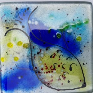 Under the Sea - Green, blue & yellow fish